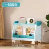 Librero infantil para el hogar, estante de almacenamiento de juguetes y libros de imágenes para bebés, de pie, multicapa, con ruedas, móvil, estantería simple, estante de almacenamiento
