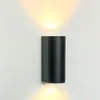 Lámpara de Pared LED Impermeable para Exteriores Lavaluces Foco Doble Cabezal Luz para Patio de Hotel Exterior Villa Pared Exterior Pasillo Balcón