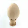Huevo de Pascua de simulación de madera DIY graffiti huevo pintado a mano Juguete de pintura de madera para Casa de Juego de Niños