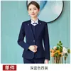 Gerente de banquetes de hotel de catering chino Mesero de recepción Ropa de trabajo de recepción de bienvenida de negocios Traje de negocios Moda