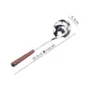 Cuchara para hot pot cuchara especial para restaurante de hot pot cuchara de acero inoxidable cuchara colador cocina concha grande para sopa sopa sopa