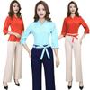 2019 Novo Conjunto de Roupas de Trabalho para Beleza e Saúde, Roupa para Técnico de Pedicure, Roupas para Sauna Manga Longa 2183