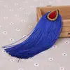 Borla Cola de Fénix de 15 cm Colgante Pequeño Borla de Diamante para Sombrero Venta al por Mayor Borla de Piedra Preciosa Colgante para Coche Nudo Chino Colgante