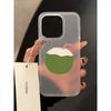 Funda de Teléfono Esmerilada de Coco de Dibujos Animados para iPhone 15/14promax 13/12 Apple 11ins Carcasa Fantasma Resistente a Roturas