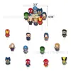 Artículos de Fiesta de Cumpleaños Temática de los Vengadores Juego de Banderín de Tirar Plato de Papel Mantel Globo Liga de la Justicia Marvel