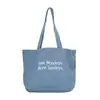 Bolso de Lona de Mezclilla de Gran Capacidad para Mujer 2024 Nuevo Bolso de Hombro de Moda Bolso Tote de Moda para Exteriores y Commuter