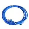 Cabo de Rede de Alumínio Revestido de Cobre Categoria 5E, Cabo Patch Cord de Banda Larga para Velocidade Gigabit, Cabo de Par Trançado de 8 Fios, Fornecimento Direto do Fabricante, Entrega Direta de 1 Peça 1m