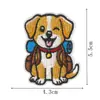 Parches bordados de animales del bosque infantiles para ropa de niños, parches para reparar agujeros, decoración linda para mochilas y sombreros, termoadhesivos