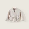 Jaqueta de Outono Hello Kitty para Meninas 2025 Nova Média e Grande Roupa Infantil Estilo Western para Meninas Peça Externa