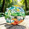 Imán de Refrigerador de Madera de Guilin Imán de Viaje Conmemorativo Montaña de la Trompa de Elefante Río Li Torres Gemelas del Sol y la Luna Regalos Culturales y Creativos Listos para la Venta