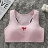 Ropa interior de desarrollo para niñas, estudiantes de secundaria, niñas, niñas pequeñas, chalecos deportivos de algodón puro, Anti-golpes Transfronterizos