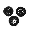 Almofada de Polimento Elétrico do Fabricante 5 Polegadas 8 Furos 4 Olhos Autoadesiva Gancho e Argola Suporte de Lixa Almofada de Polimento PU Venda Quente Transfronteiriça