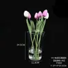 Cubo Transparente de Acrílico para Flores, Cubo Grande de Agua Profunda para Ramo de Flores, Cubo para Arreglos Florales para Floristas
