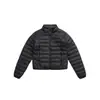 Ropa Vintage Yidao 2026 Invierno Nuevo 90 Plumón de Pato Blanco Ligero para Exteriores Repelente al Agua Cuello Alto Corta Chaqueta de Plumón Canalé