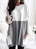 Amazon ebay AliExpress wish nueva camiseta de manga larga casual con bolsillo top ropa de mujer