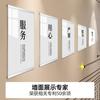 Tablero de exhibición de cartelera de acrílico transparente, tablero de pared de madera contrachapada doble, sistema publicitario, tarjeta A3, tablero de exhibición de pegatinas de pared culturales