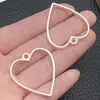 Série de Molduras Geométricas Vazadas em Resina Molduras em Forma de Diamante Estrelas de Cinco Pontas Multicores Lua Coração Acessórios para Joias DIY
