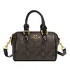 Bolso pequeño retro vintage para mujer de Boston, versátil y elegante, alto valor estético, se puede llevar como bolso de hombro, bolso de mano o bolso cruzado