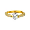 Anel de Prata Esterlina S925 com Diamante Único Suspense Suspenso Brilhante para Mulheres Retro Acessível Luxo Moda Nicho Alto Padrão Exquisito Versátil