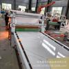 Máquina laminadora de película adhesiva termofusible para chapa de madera blanca de vientre de pescado, máquina laminadora de PET, máquina laminadora de tableros de fibra de bambú para paredes de fondo.