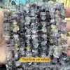 Natural cristal cascalho pedra bruta diy joias material cristal pulseira colar frisado degaussing pedra cascalho atacado