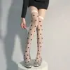 Medias de Lunares Lindas y Dulces para Primavera y Verano, Anti-enganches, Calcetines de Moda y Cómodos Hasta la Rodilla, Ligeros, Transpirables, Adelgazantes y Bonitos Calcetines para Piernas para Mujer