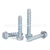 Suministro de Fábrica Original Pernos de Anclaje Autoperforantes, Pernos de Anclaje Autoperforantes Roscados para Concreto, Tornillos Autoperforantes Hexagonales Externos