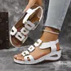 Sandalias Dopamina de Gran Tamaño para Exportación de Verano, Elegantes Sandalias Ligeras Caladas para Mujer, Populares Sandalias de Playa de Moda con Suela Gruesa