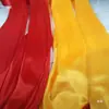 Tela Roja Grande Cinta de Seda Roja Cinta de Apertura Corte de Cinta Flor Roja Grande Descubrimiento Tela Roja Boda Tela Roja Baile Twist Yangko Lazo Flor Tela Roja