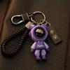 Llavero de oso de alta gama para pareja, caricatura linda, llavero de coche de alta gama, llavero para niños, venta al por mayor, pequeños regalos