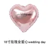 Globos de Estrella de Cinco Puntas de 18 pulgadas, Globos de Corazón de Papel de Aluminio, Globos al por Mayor de Fábrica Original con Diseños Impresos para Decoración de Ambiente