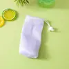 Rede Espumante Espessa para Sabonete Facial, Bolsa de Rede para Fazer Espuma de Sabonete Artesanal, Bolsa de Rede para Armazenamento de Sabonete para Lavagem Facial e Sabonete de Banho