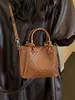 Bolso de mano tejido de otoño transfronterizo para mujer 2026 nuevo diseño de moda bolso de hombro simple bolso cruzado de nicho para el día a día