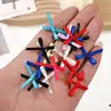 Moños de Tela Listos para Usar Materiales Hechos a Mano Accesorios Fábrica Directa Cinta para el Cabello Mini Accesorios de Moño Mayoreo