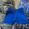 Cuecas Boxers Listradas de Poliéster e Algodão para Homens de Meia-Idade e Idosos, Roupa Íntima Solta para Homens Grandes e Altos