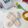 Novo Cachecol Cruzado Infantil Outono e Inverno Desenho Animado Pelúcia Cachecol Bebê Espessado Quente À Prova de Vento Proteção de Pescoço Atacado