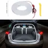 Iluminação Ambiente LED de Alto Brilho para Porta-Malas de Carro, Modificação Interna, Não Requer Fiação, Tira de Luz para Porta-Malas com Sensor Automático 4m