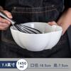 Tazón de sopa de cerámica creativo de estilo europeo, tazón grande cuadrado de doble capa para el hogar, tazón para leche, helado en polvo, huevo al vapor, tazón de piel fresca de buen aspecto.