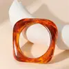 Pulseras de Resina Geométricas Irregulares Transfronterizas Europeas y Americanas, Pulseras de Personalidad Exageradas a la Moda, Joyería de Lujo Ligero de Gama Alta al por Mayor