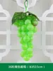 Adornos Colgantes de Frutas y Verduras Simuladas con Manzana, Naranja, Plátano y Cadena Colgante de Decoración de Frutería Fruta Falsa de Interior