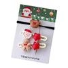 Acessórios para cabelo de Natal combinação doce menina quebrada grampo de cabelo lateral grampo de cabelo de desenho animado estudante franja fofa grampo de cabelo cocar