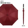 Paraguas de Golf de 8 Varillas con Funda Impermeable, Paraguas Doble Grande Ampliado y Engrosado, Paraguas Reforzado Resistente al Viento, Paraguas de Vinilo con Protección Solar