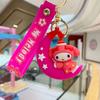 Nuevo llavero de Sanrio Kulomi Gui con forma de perro, bonito colgante para pareja, adorno colgante para bolso de coche.