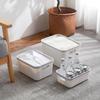 Cesta de Armazenamento de Plástico para Suprimentos de Mesa Personalizada, Cesta de Armazenamento para Guarda-Roupa de Quarto, Cesta de Armazenamento para Banheiro, Cozinha, Banheiro