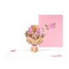 Tarjeta de Felicitación Estéreo para el Día del Maestro Ramo de Claveles Calado de Papel Creativo Gratitud Mensaje de Bendición para la Madre Tarjeta 3D de Amazon