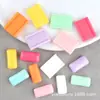 Pegamento Cremoso Funda para Teléfono Móvil Juguete de Comida en Miniatura Accesorios de Resina Macarrón Chicle de Burbujas Chicle Parche para Zapato DIY con Agujero