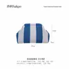 Bolsas Populares Transfronterizas para Mujer, Bolsos de Punto Rayados de Verano, Bolsos de Nube Fly-Knit para Mujer, Bolsos Versátiles para Maquillaje, Bolsos Tejidos para Mujer