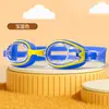 Gafas de Natación para Niños, Estrellas de Dibujos Animados, Gorro de Natación de Silicona de Una Pieza de Alta Definición a la Moda, Gafas de Natación para Niños y Niñas