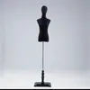 Accesorios para Maquetas de Vestidos de Novia, Escaparate de Tienda de Ropa Femenina, Maniquí de Cuerpo Entero Blanco y Negro, Soporte de Exhibición para Vestidos