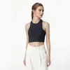 Amazon Europeia e Americana regata canelada nylon transfronteiriça esportes yoga secagem rápida corrida fitness venda direta de fábrica